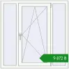 Ціноутворення Вікна 1200x1200 мм REHAU Brillant-Design Білий (RAL 9016) з двох сторін. Ціна: ₴9,872.17
