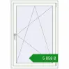 Ціноутворення Вікна 900x1300 мм REHAU Euro 60 Білий (RAL 9016) з двох сторін. Ціна: ₴5,858.07