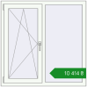 Ціноутворення Вікна 1120x1120 мм REHAU Euro 70 Білий (RAL 9016) з двох сторін. Ціна: ₴10,414.26