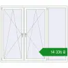 Ціноутворення Вікна 2000x1680 мм REHAU Euro 60 Білий (RAL 9016) з двох сторін. Ціна: ₴14,336.20