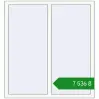 Ціноутворення Вікна 1200x1300 мм REHAU Euro 70 Білий (RAL 9016) з двох сторін. Ціна: ₴7,536.15