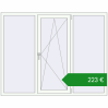 Ціноутворення Вікна 1850x1450 мм REHAU Euro 60. Ціна: €223.39