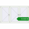 Ціноутворення Вікна 1800x1095 мм REHAU Euro 60 Білий (RAL 9016) з двох сторін. Ціна: ₴13,000.36