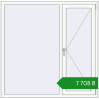 Ціноутворення Вікна 1440x1430 мм REHAU Euro 60 Білий (RAL 9016) з двох сторін. Ціна: ₴7,707.93