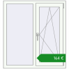 Ціноутворення Вікна 1000x1085 мм REHAU Euro 70. Ціна: €163.81