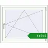 Ціноутворення Вікна 1000x800 мм REHAU Euro 60 Білий (RAL 9016) з двох сторін. Ціна: ₴4,694.47
