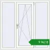 Ціноутворення Tilt-and-Turn 1300x1300 mm REHAU Brillant-Design RAL 9016 Traffic white two-sided. Ціна: ₴9,961.66