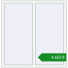 Ціноутворення Вікна 1290x1330 мм REHAU Euro 60 Білий (RAL 9016) з двох сторін. Ціна: ₴4,683.33