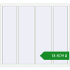 Ціноутворення Tilt-and-Turn 2000x1800 mm REHAU SYNEGO MD RAL 9016 Traffic white two-sided. Ціна: ₴18,809.02
