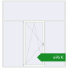 Ціноутворення Вікна 2549x2700 мм REHAU Brillant-Design. Ціна: €694.57