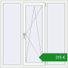 Ціноутворення Вікна 1400x1400 мм REHAU Euro 70. Ціна: €315.28