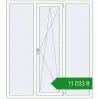 Ціноутворення Tilt-and-Turn 1500x1699 mm REHAU Euro 70 RAL 9016 Traffic white two-sided. Ціна: ₴11,033.04