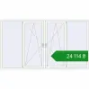 Ціноутворення Вікна 2830x1600 мм REHAU Euro 70 Білий (RAL 9016) з двох сторін. Ціна: ₴24,114.47