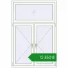 Ціноутворення Tilt-and-Turn 1180x1750 mm REHAU Euro 60 RAL 9016 Traffic white two-sided. Ціна: ₴12,350.24