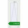 Ціноутворення Вікна 500x1160 мм Altest Pony 375 RAL 9016 Traffic white з двох сторін. Ціна: ₴6,960.33