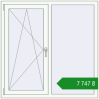 Ціноутворення Вікна 1250x1250 мм REHAU Euro 60 Білий (RAL 9016) з двох сторін. Ціна: ₴7,746.73