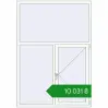 Ціноутворення Вікна 1400x2000 мм REHAU Euro 60 Білий (RAL 9016) з двох сторін. Ціна: ₴10,030.67