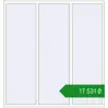Ціноутворення Вікна 2000x2100 мм REHAU Brillant-Design Білий (RAL 9016) з двох сторін. Ціна: ₴17,531.33