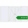 Ціноутворення Вікна 3000x1700 мм REHAU Euro 60 Білий (RAL 9016) з двох сторін. Ціна: ₴18,051.20