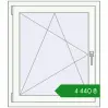 Ціноутворення Вікна 805x925 мм REHAU Euro 60 Білий (RAL 9016) з двох сторін. Ціна: ₴4,439.74