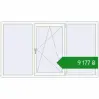 Ціноутворення Вікна 2100x1200 мм REHAU Euro 60 Білий (RAL 9016) з двох сторін. Ціна: ₴9,177.45
