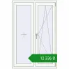 Ціноутворення Вікна 1000x1500 мм REHAU Euro 70 Білий (RAL 9016) з двох сторін. Ціна: ₴12,336.23