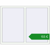 Ціноутворення Вікна 1420x1100 мм REHAU Euro 70. Ціна: €155.35