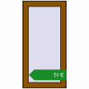 Ціноутворення Вікна 400x800 мм REHAU Euro 60. Ціна: €50.53