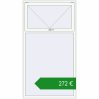 Ціноутворення Вікна 1200x2200 мм REHAU Euro 70. Ціна: €271.91