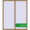 Ціноутворення Вікна 2000x2400 мм REHAU Euro 70 GOLDEN OAK з двох сторін. Ціна: ₴26,241.87