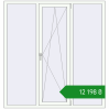 Ціноутворення Вікна 1700x1800 мм REHAU Euro 70 Білий (RAL 9016) з двох сторін. Ціна: ₴12,197.91