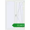 Ціноутворення Вікна 1090x1680 мм REHAU Euro 70 Білий (RAL 9016) з двох сторін. Ціна: ₴10,268.23