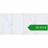 Ціноутворення Вікна 3780x1700 мм REHAU Euro 70 Білий (RAL 9016) з двох сторін. Ціна: ₴28,413.55