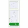 Ціноутворення Вікна 770x2010 мм REHAU Euro 60 Білий (RAL 9016) з двох сторін. Ціна: ₴9,096.04