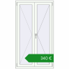 Ціноутворення Вікна 940x1670 мм REHAU Euro 70 Білий (RAL 9016) з двох сторін. Ціна: €339.61