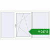 Ціноутворення Вікна 2100x1200 мм REHAU Euro 60 Білий (RAL 9016) з двох сторін. Ціна: ₴9,086.50