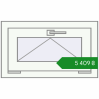 Ціноутворення Вікна 600x350 мм Altest Pony 375 RAL 9016 Traffic white з двох сторін. Ціна: ₴5,409.35