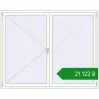 Ціноутворення Вікна 2000x1600 мм REHAU Euro 70 Білий (RAL 9016) з двох сторін. Ціна: ₴21,122.23