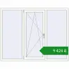 Ціноутворення Вікна 1800x1400 мм REHAU Euro 60 Білий (RAL 9016) з двох сторін. Ціна: ₴9,423.59