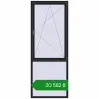 Ціноутворення Вікна 1000x2600 мм REHAU SYNEGO MD BLACK_ULTI-MATT з двох сторін. Ціна: ₴20,582.02