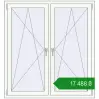 Ціноутворення Вікна 1320x1420 мм REHAU Euro 70 Білий (RAL 9016) з двох сторін. Ціна: ₴17,488.06