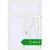 Ціноутворення Вікна 1150x1700 мм REHAU Euro 70 Білий (RAL 9016) з двох сторін. Ціна: ₴12,459.97