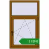 Ціноутворення Вікна 800x1300 мм REHAU SYNEGO MD GOLDEN OAK з двох сторін. Ціна: ₴12,929.34