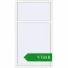 Ціноутворення Вікна 1200x2200 мм REHAU Brillant-Design Білий (RAL 9016) з двох сторін. Ціна: ₴9,734.29