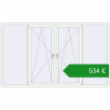 Ціноутворення Вікна 2700x1600 мм REHAU Brillant-Design. Ціна: €534.10