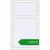 Ціноутворення Вікна 800x1400 мм REHAU Euro 60 Білий (RAL 9016) з двох сторін. Ціна: ₴3,392.21