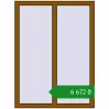 Ціноутворення Вікна 930x1250 мм REHAU Euro 60 GOLDEN OAK з двох сторін. Ціна: ₴6,672.16