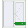 Ціноутворення Вікна 1100x1300 мм REHAU Euro 60. Ціна: €146.07