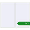 Ціноутворення Вікна 2400x2100 мм REHAU Euro 60. Ціна: €245.13