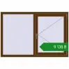 Ціноутворення Вікна 1500x1000 мм REHAU Euro 60 WALNUT з двох сторін. Ціна: ₴9,137.95